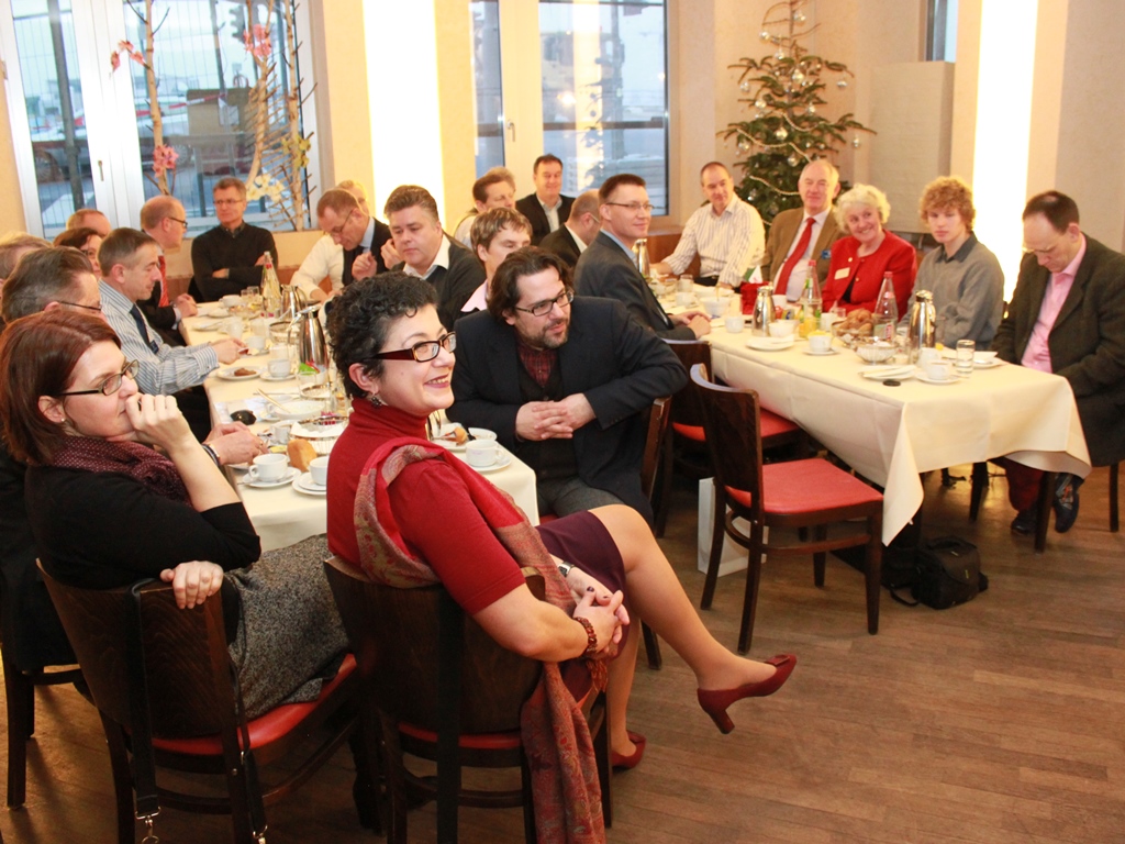 Rotary klubo nariai klausosi ambasadoriaus pranešimo